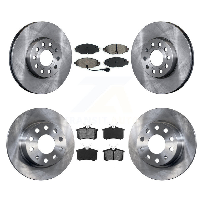 Transit Auto K8S-102693 Disc Brake Kit for 2015 Volkswagen Golf SportWagen - Front and Rear product image