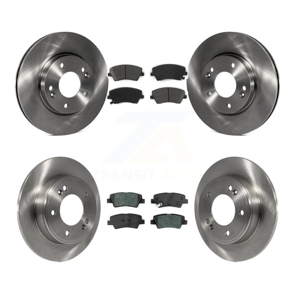 Transit Auto K8S-102700 Disc Brake Kit for 2017-2020 Hyundai Elantra - Front and Rear product image