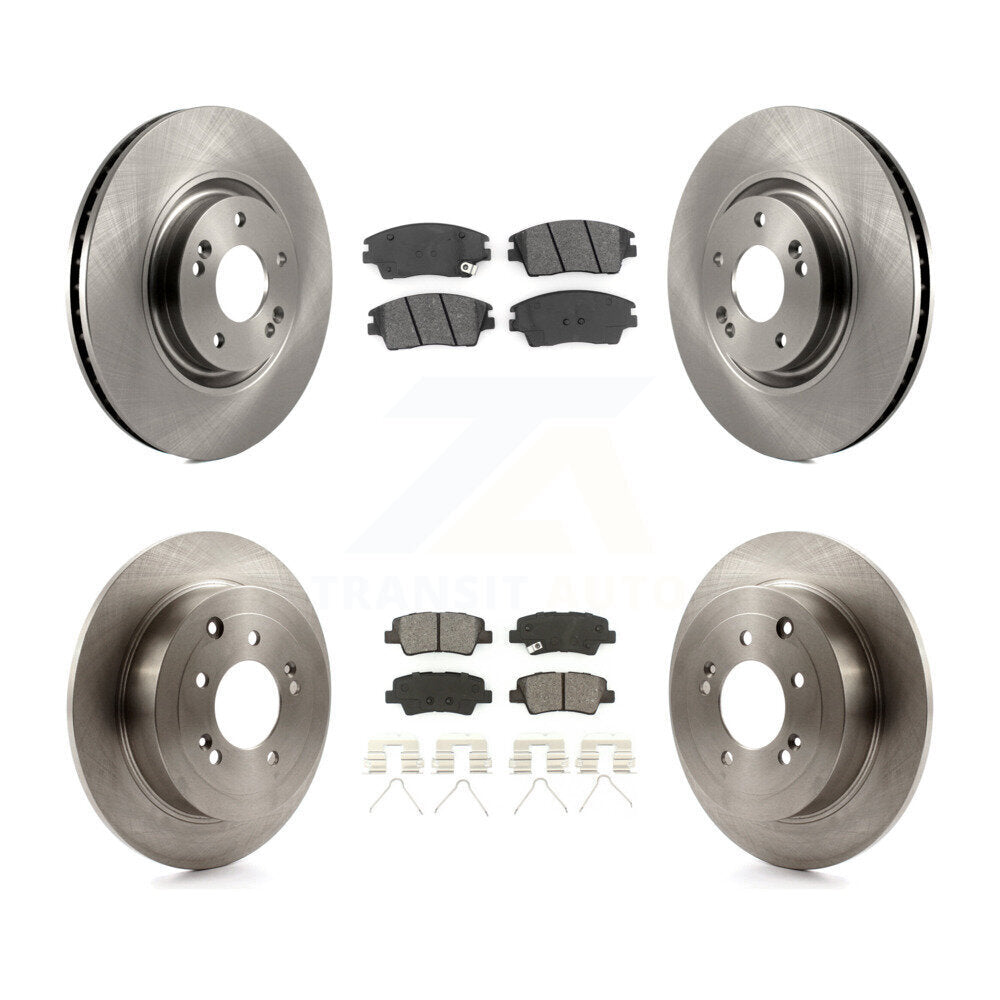 Transit Auto K8S-102701 Disc Brake Kit for 2017-2022 Kia Sportage - Front and Rear product image