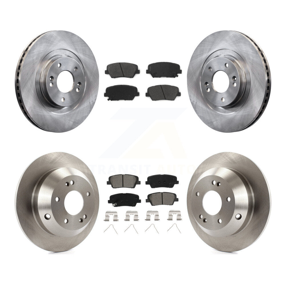 Transit Auto K8S-102702 Disc Brake Kit for 2016-2020 Hyundai Santa Fe Sport, Kia Sorento - Front and Rear product image