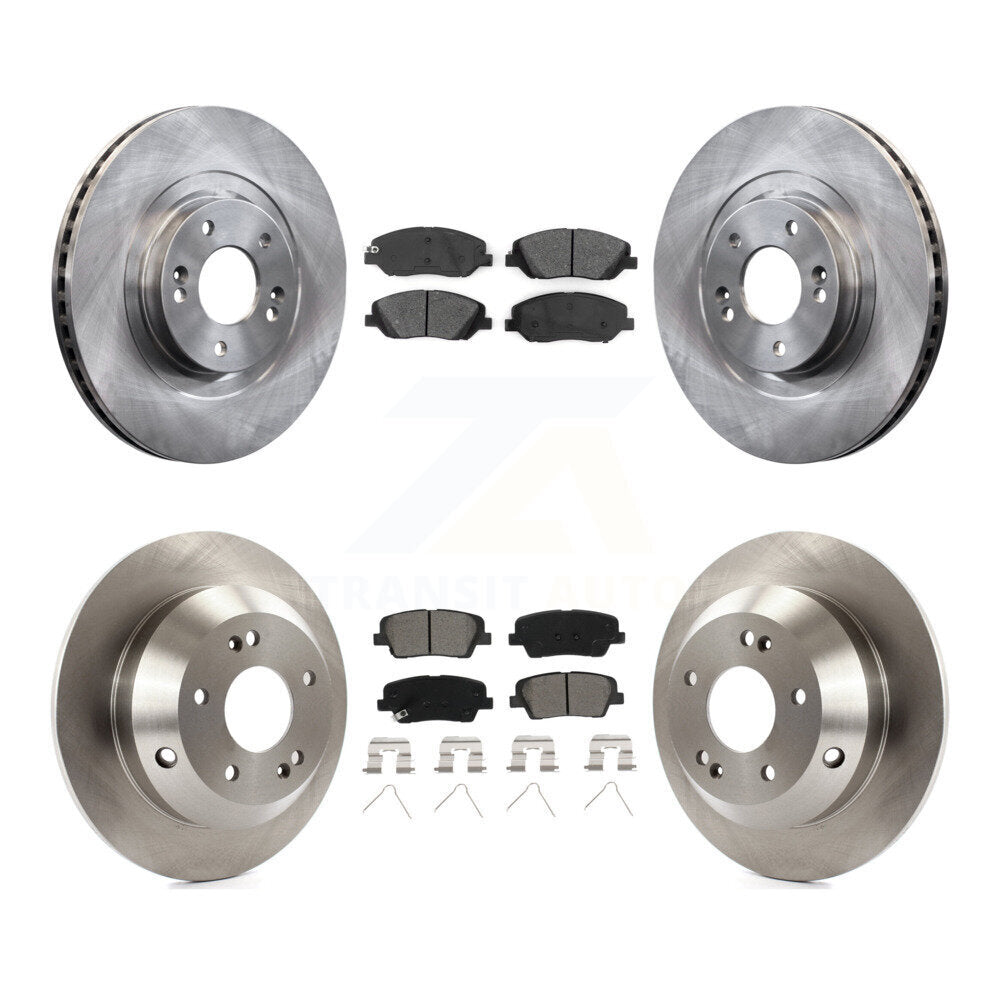 Transit Auto K8S-102703 Disc Brake Kit for 2017-2019 Hyundai Santa Fe, Hyundai Santa Fe XL - Front and Rear product image
