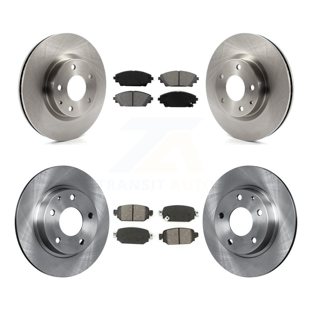 Transit Auto K8S-102706 Disc Brake Kit for 2019-2022 Mazda CX-3 - Front and Rear product image