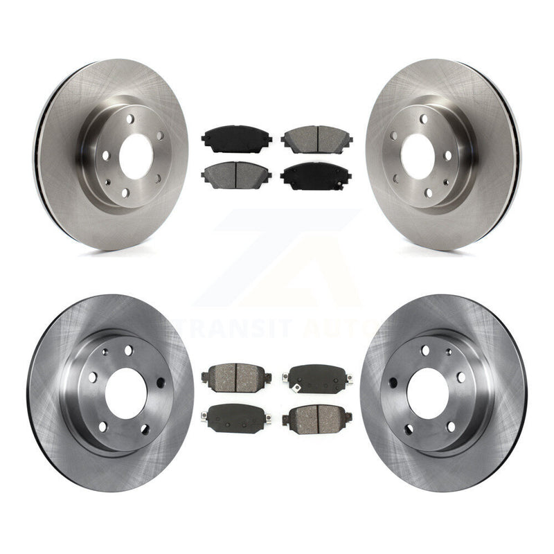 Transit Auto K8S-102706 Disc Brake Kit for 2019-2022 Mazda CX-3 - Front and Rear product image