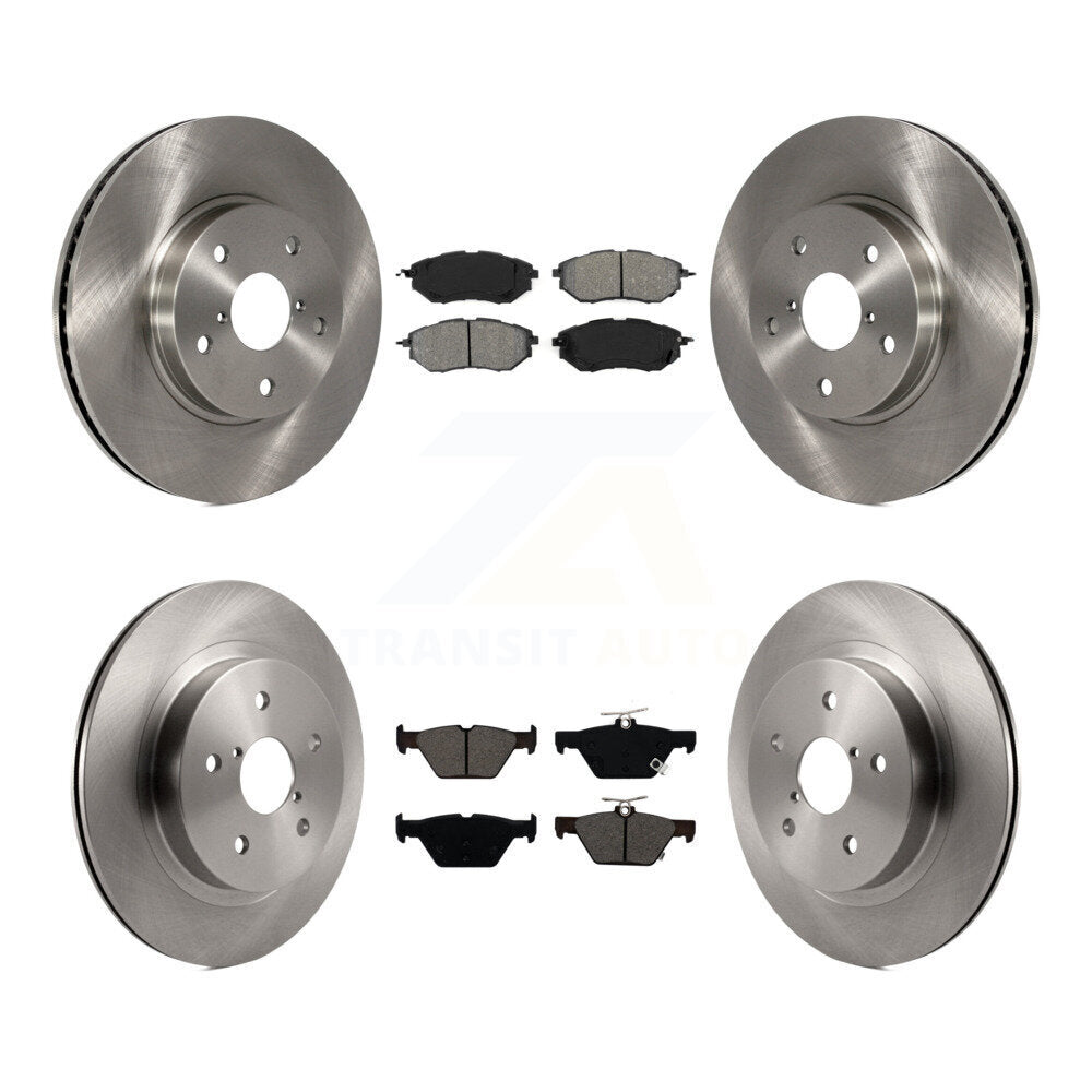 Transit Auto K8S-102708 Disc Brake Kit for 2015 Subaru Legacy - Front and Rear product image