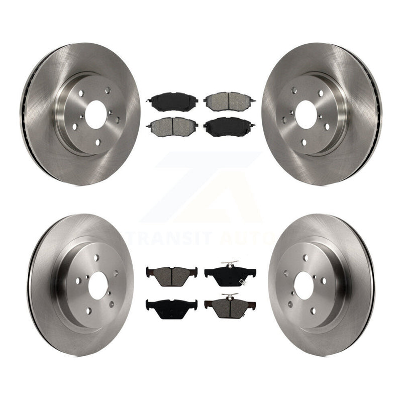 Transit Auto K8S-102708 Disc Brake Kit for 2015 Subaru Legacy - Front and Rear product image