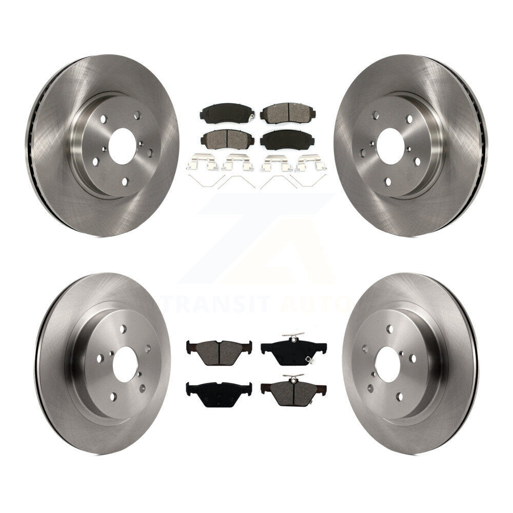 Transit Auto K8S-102709 Disc Brake Kit for 2016-2019 Subaru Legacy - Front and Rear product image