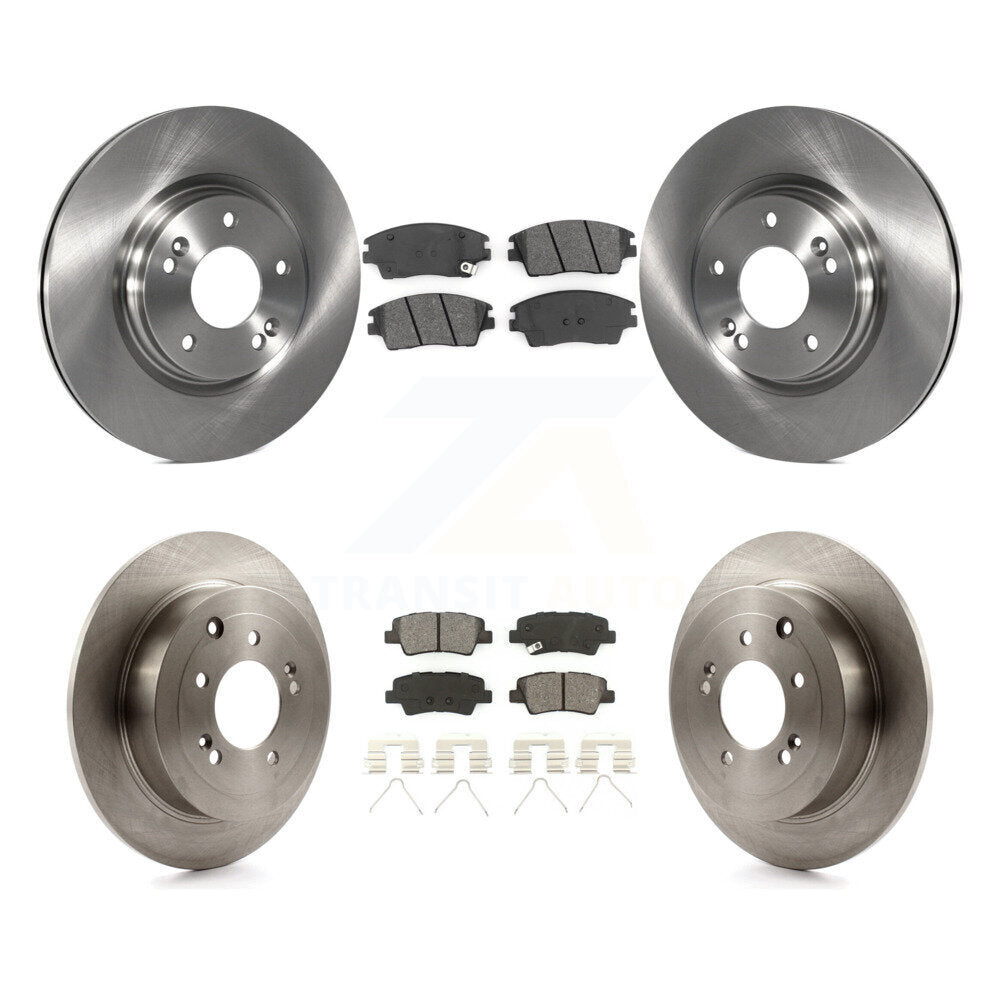 Transit Auto K8S-102710 Disc Brake Kit for 2016-2022 Hyundai Tucson, Kia Sportage - Front and Rear product image