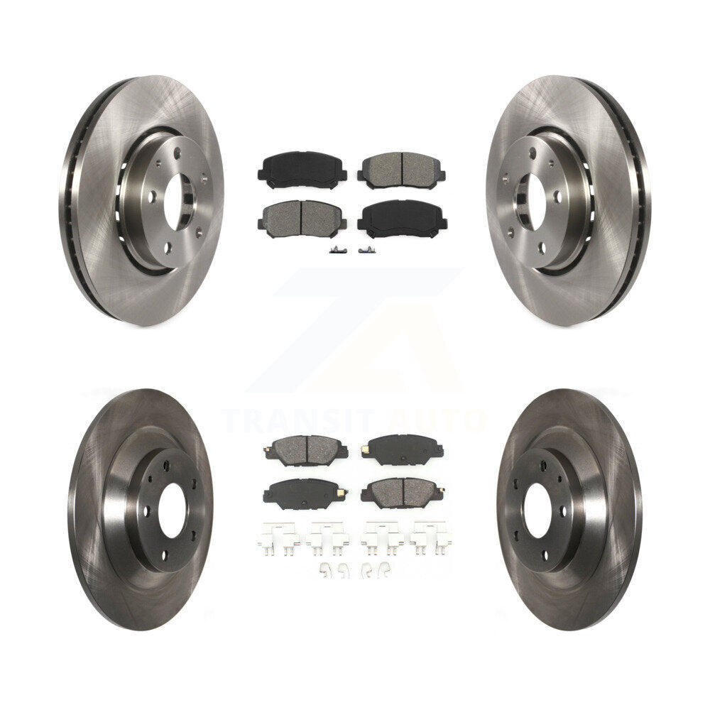 Transit Auto K8S-102711 Disc Brake Kit for 2016-2024 Mazda CX-5 - Front and Rear product image