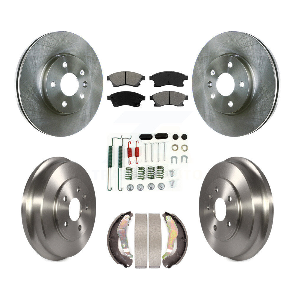Transit Auto K8S-102712 Disc Brake Kit for 2012-2017 Chevrolet Sonic - Front and Rear product image