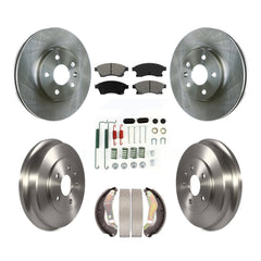 Transit Auto K8S-102712 Disc Brake Kit for 2012-2017 Chevrolet Sonic - Front and Rear product image