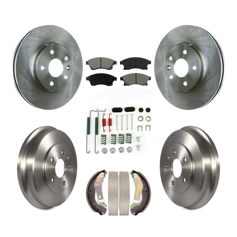 Transit Auto K8S-102712 Disc Brake Kit for 2012-2017 Chevrolet Sonic - Front and Rear product image