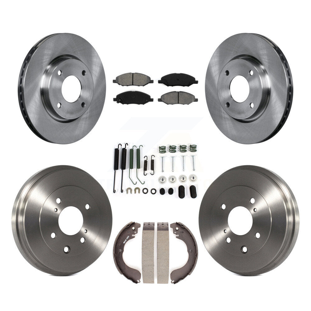 Transit Auto K8S-102714 Disc Brake Kit for 2008 Nissan Versa - Front and Rear product image