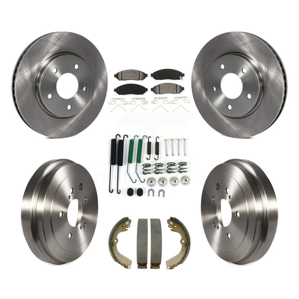 Transit Auto K8S-102715 Disc Brake Kit for 2013-2021 Nissan NV200, Chevrolet City Express - Front and Rear product image