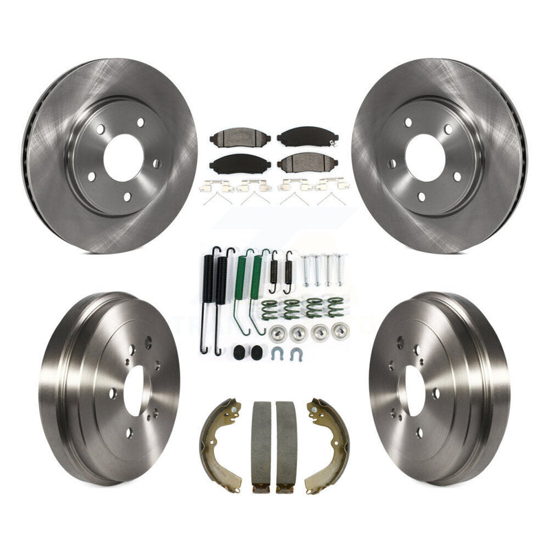 Transit Auto K8S-102715 Disc Brake Kit for 2013-2021 Nissan NV200, Chevrolet City Express - Front and Rear product image