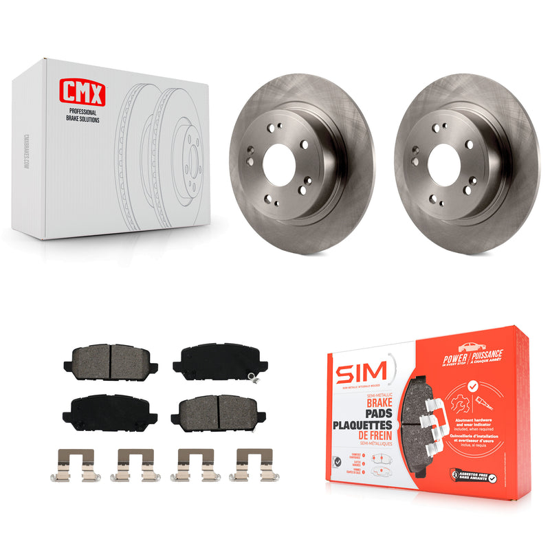 Transit Auto K8S-102719 Disc Brake Kit for 2016-2022 Honda HR-V - Rear product image