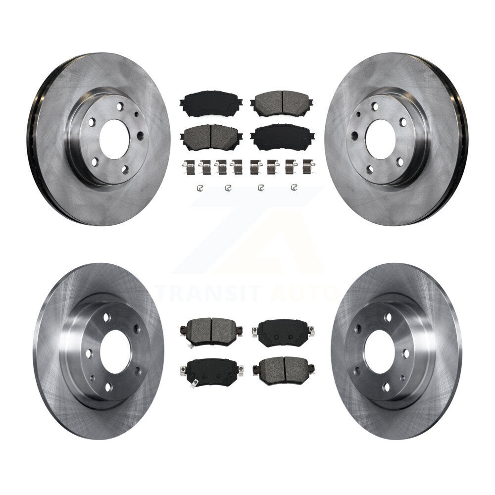 Transit Auto K8S-102737 Disc Brake Kit for 2016-2018 Mazda 6 - Front and Rear product image