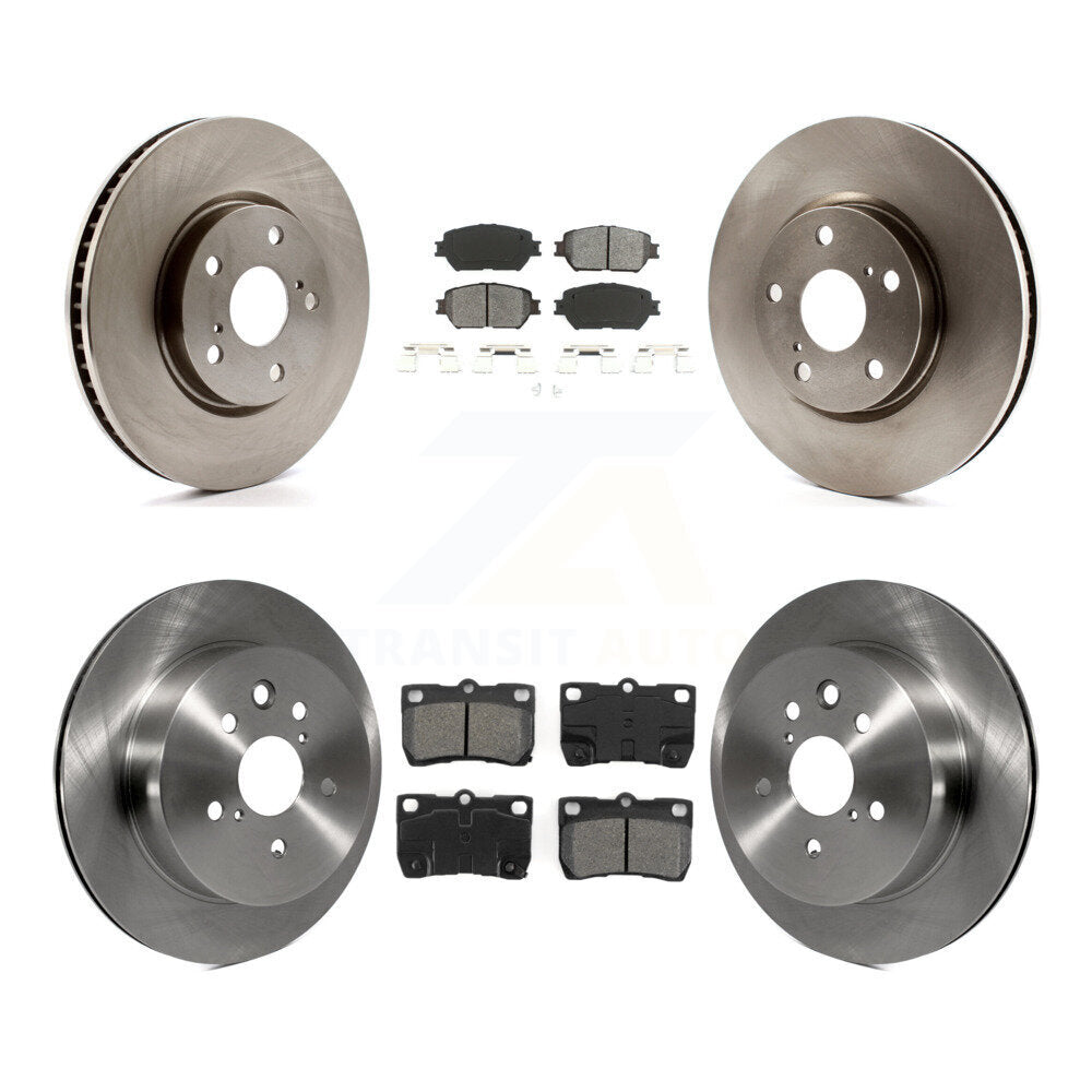 Transit Auto K8S-102742 Disc Brake Kit for 2006-2013 Lexus IS250, Lexus GS300 - Front and Rear product image