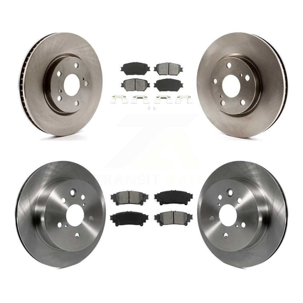 Transit Auto K8S-102743 Disc Brake Kit for 2014 Lexus IS250 - Front and Rear product image