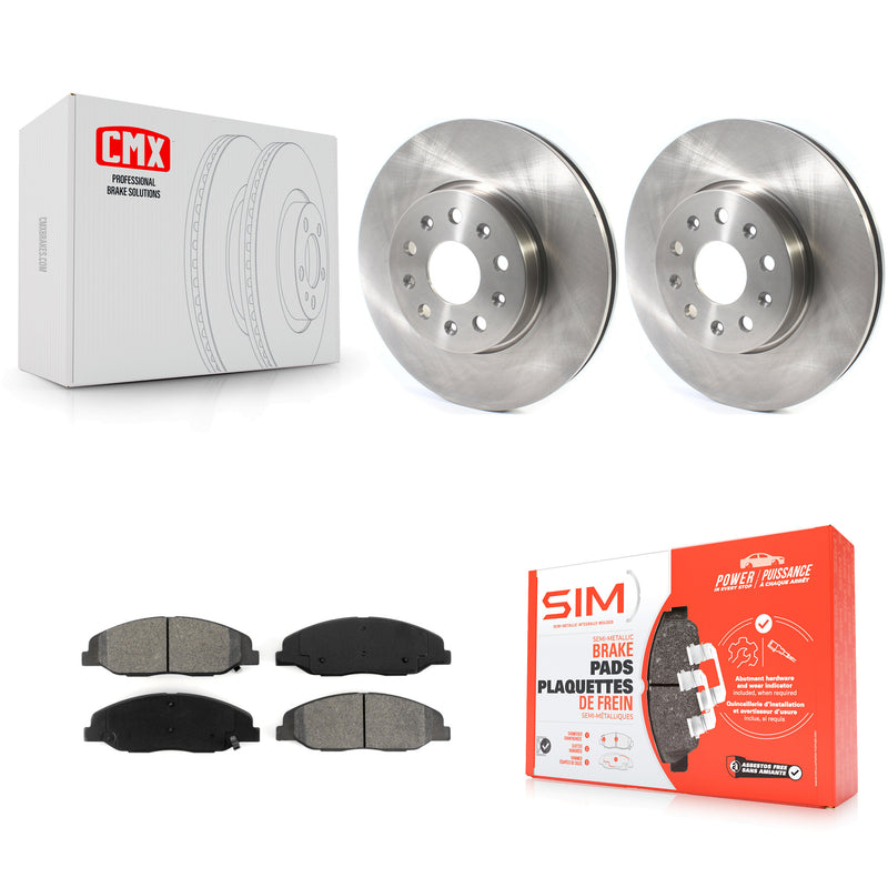 Transit Auto K8S-102754 Disc Brake Kit for 2014 Cadillac CTS - Front product image