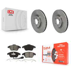 Transit Auto K8S-102764 Disc Brake Kit for 2009-2012 Volkswagen CC - Front product image