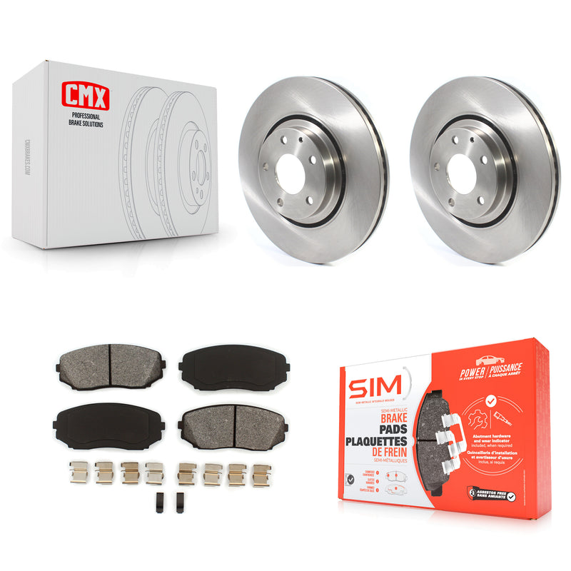 Transit Auto K8S-102775 Disc Brake Kit for 2016-2024 Mazda CX-5, Mazda CX-9 - Front product image