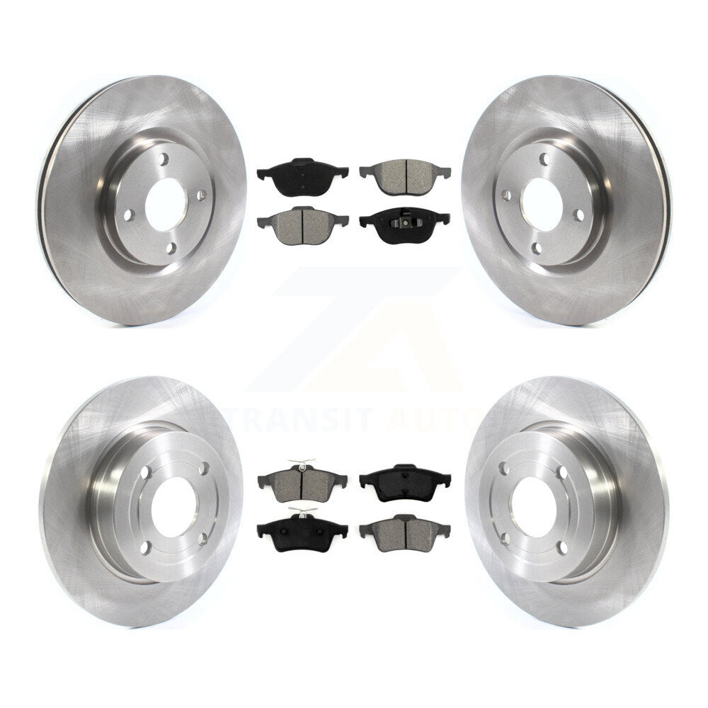 Transit Auto K8S-102783 Disc Brake Kit for 2018-2021 Ford EcoSport - Front and Rear product image
