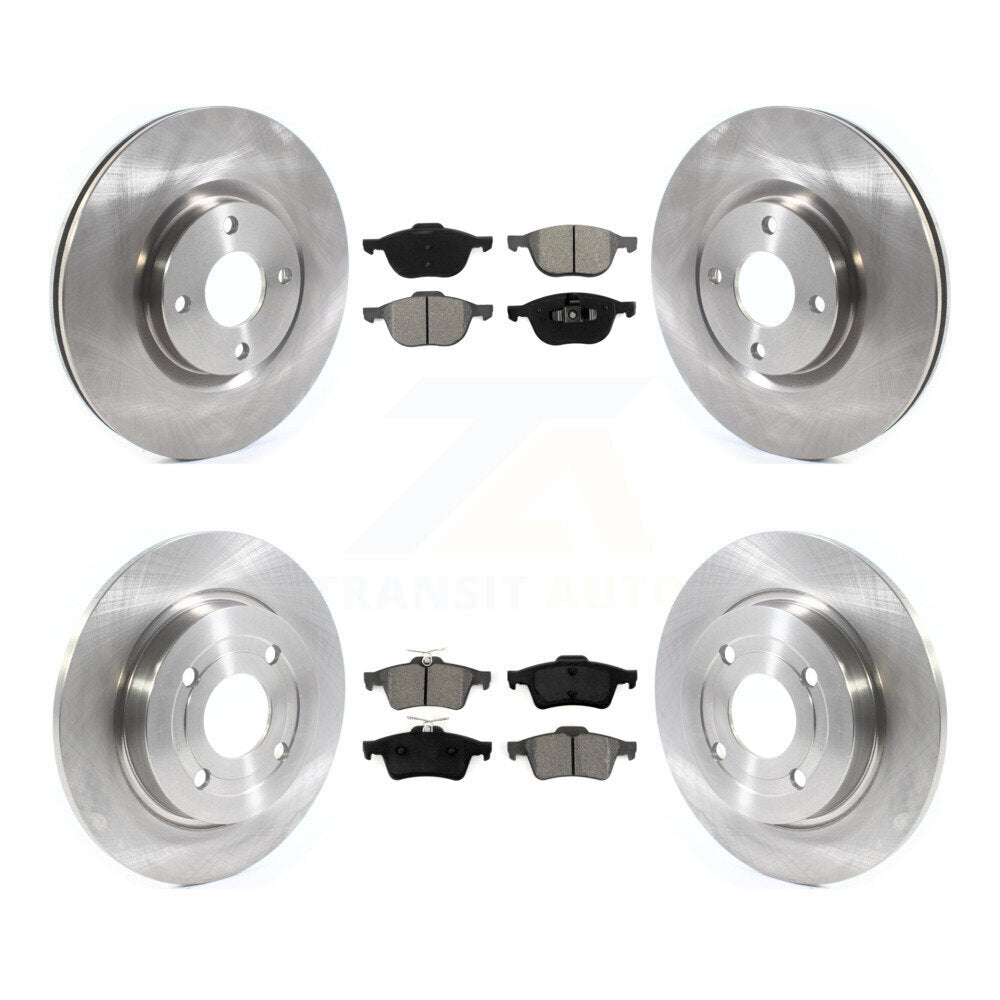Transit Auto K8S-102784 Disc Brake Kit for 2018-2022 Ford EcoSport - Front and Rear product image