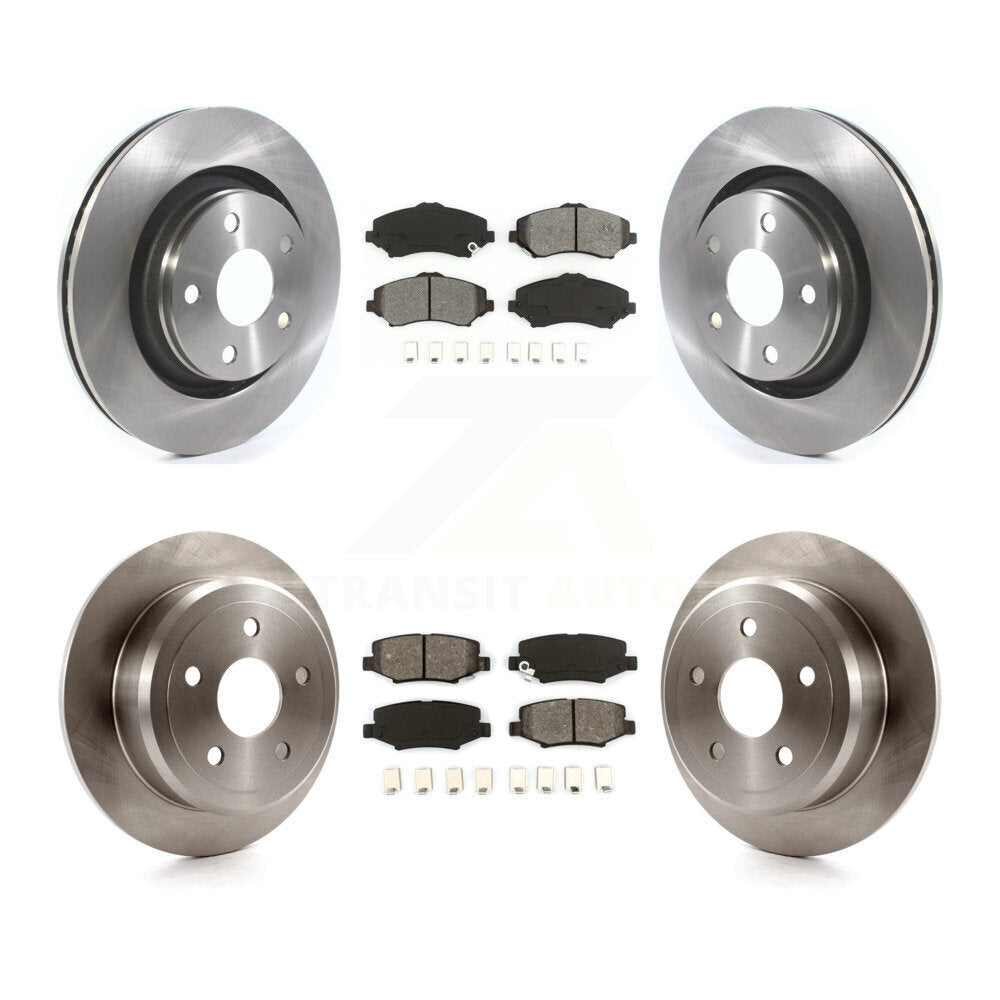 Transit Auto K8S-102785 Disc Brake Kit for 2013-2017 Jeep Wrangler - Front and Rear product image