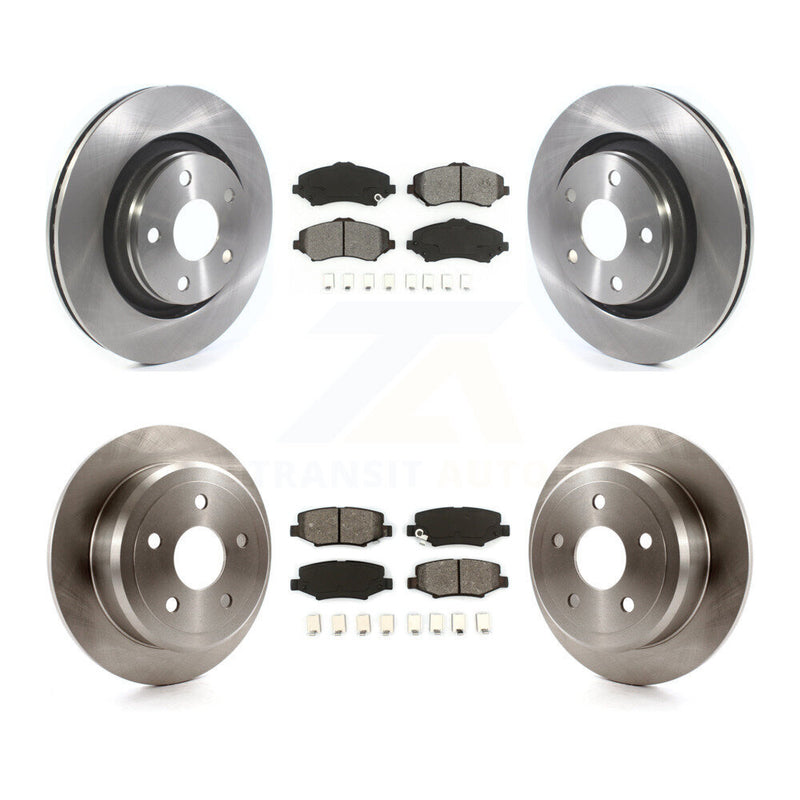 Transit Auto K8S-102785 Disc Brake Kit for 2013-2017 Jeep Wrangler - Front and Rear product image