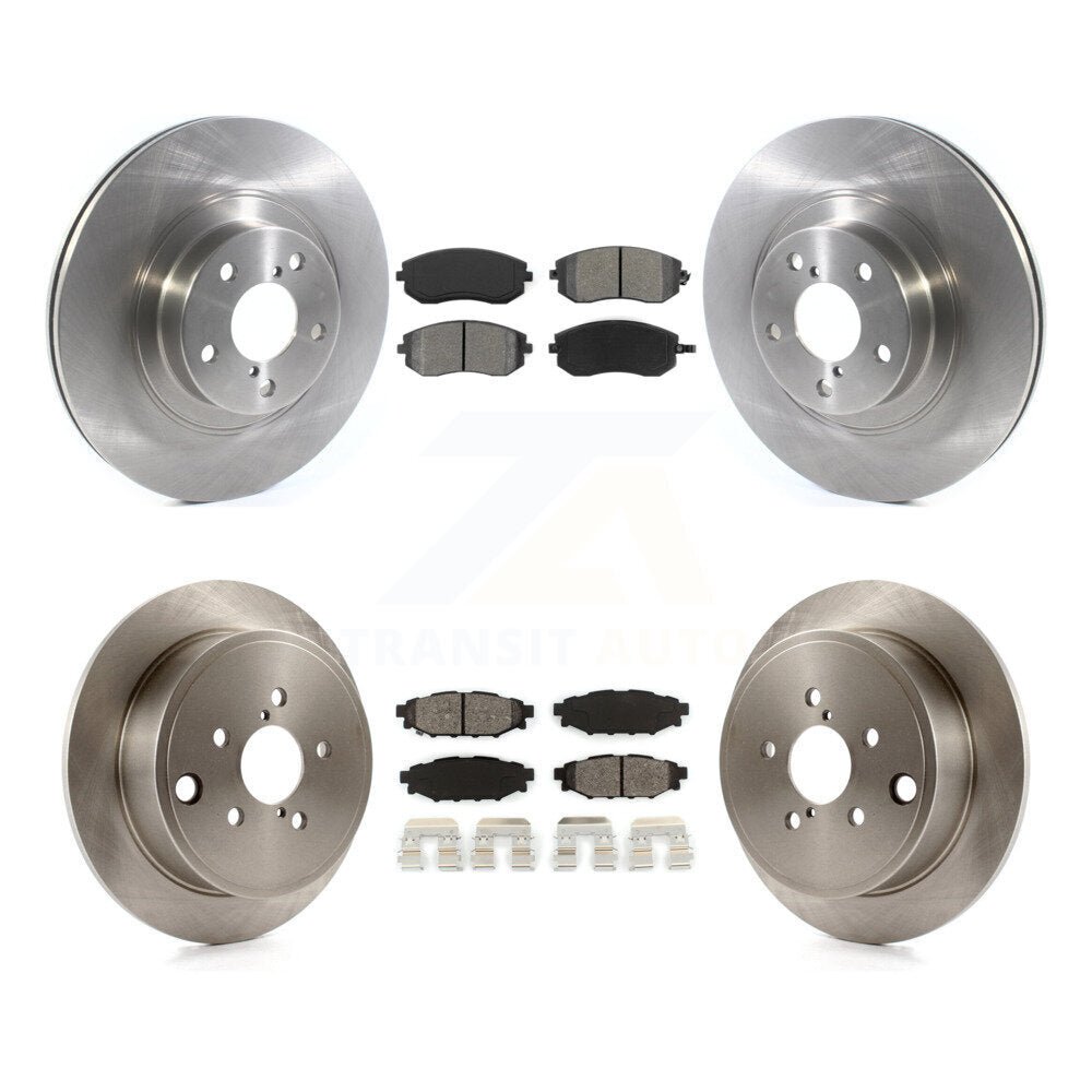 Transit Auto K8S-102798 Disc Brake Kit for 2008-2013 Subaru WRX, Subaru Legacy, Subaru Impreza & more - Front and Rear product image