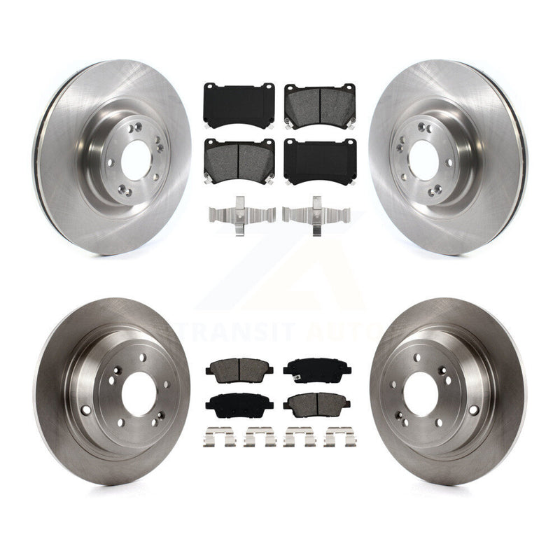 Transit Auto K8S-102801 Disc Brake Kit for 2012-2014 Hyundai Genesis - Front and Rear product image