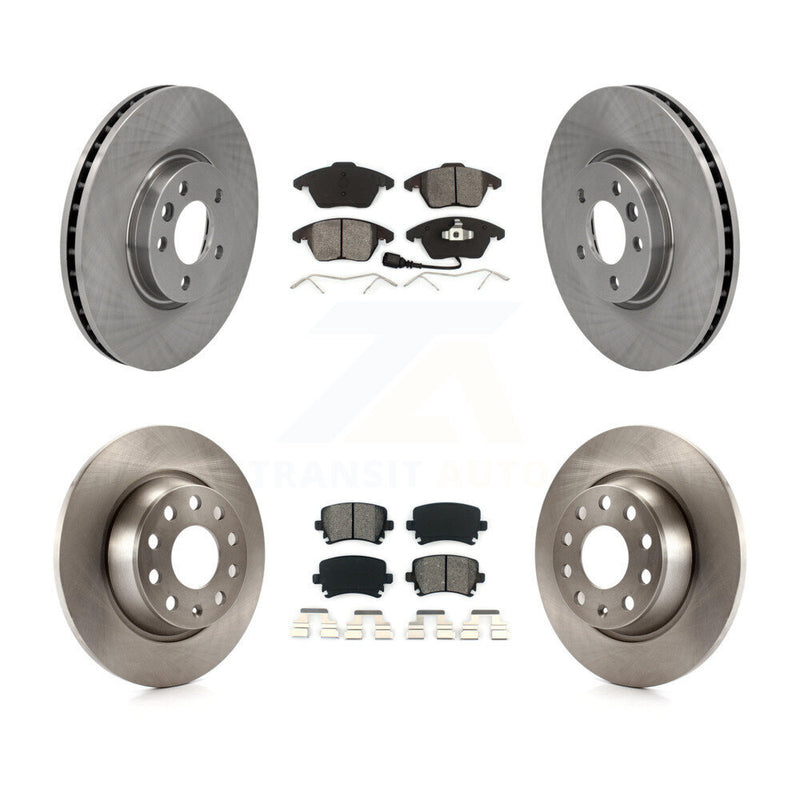 Transit Auto K8S-102802 Disc Brake Kit for 2009-2012 Volkswagen CC - Front and Rear product image