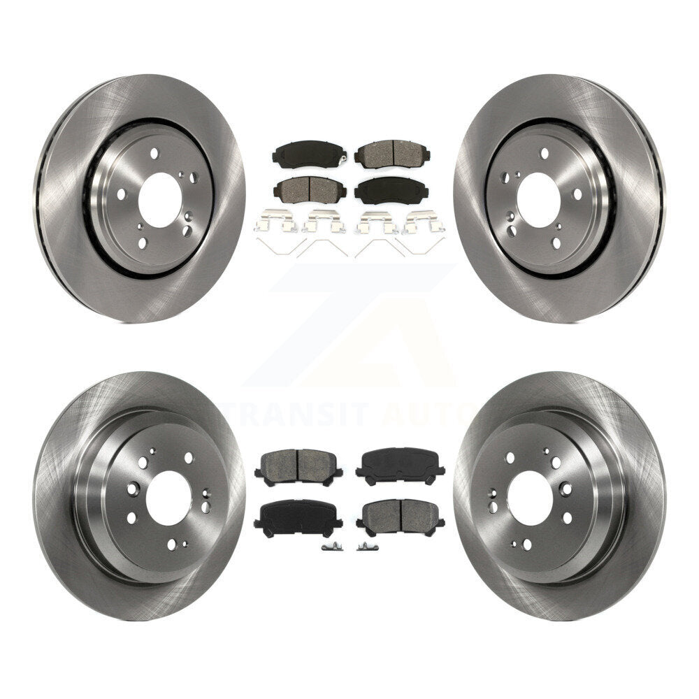 Transit Auto K8S-102804 Disc Brake Kit for 2019-2024 Honda Passport - Front and Rear product image