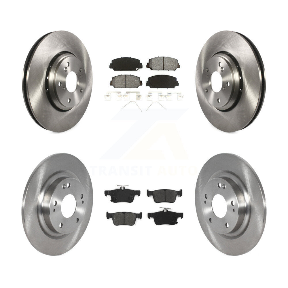 Transit Auto K8S-102810 Disc Brake Kit for 2017-2020 Honda Civic - Front and Rear product image