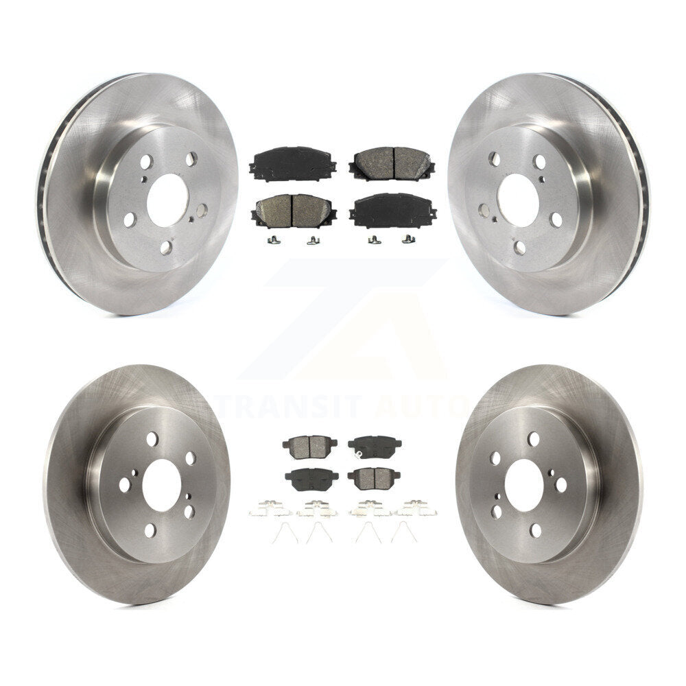 Transit Auto K8S-102812 Disc Brake Kit for 2016-2022 Toyota Corolla, Toyota Prius AWD-e, Toyota Prius Prime & more - Front and Rear product image