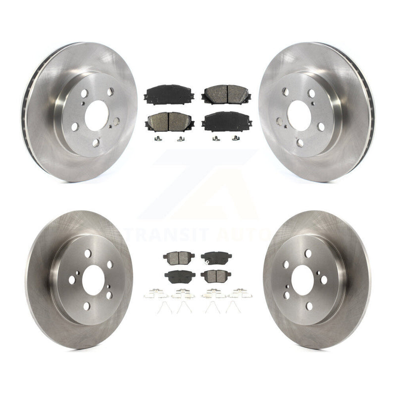 Transit Auto K8S-102812 Disc Brake Kit for 2016-2022 Toyota Corolla, Toyota Prius AWD-e, Toyota Prius Prime & more - Front and Rear product image