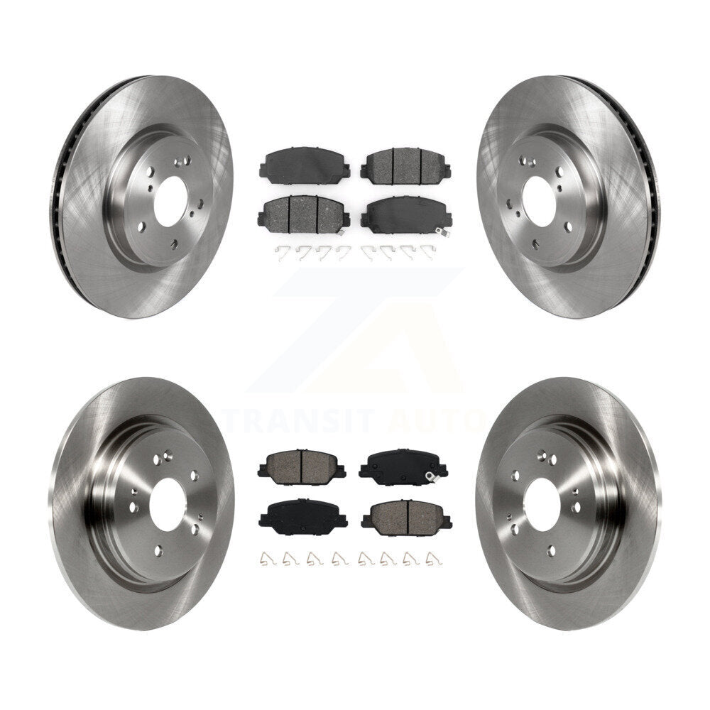 Transit Auto K8S-102814 Disc Brake Kit for 2017-2023 Honda CR-V - Front and Rear product image