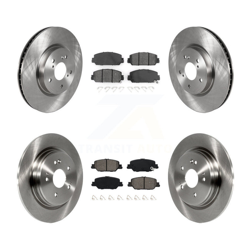 Transit Auto K8S-102814 Disc Brake Kit for 2017-2023 Honda CR-V - Front and Rear product image