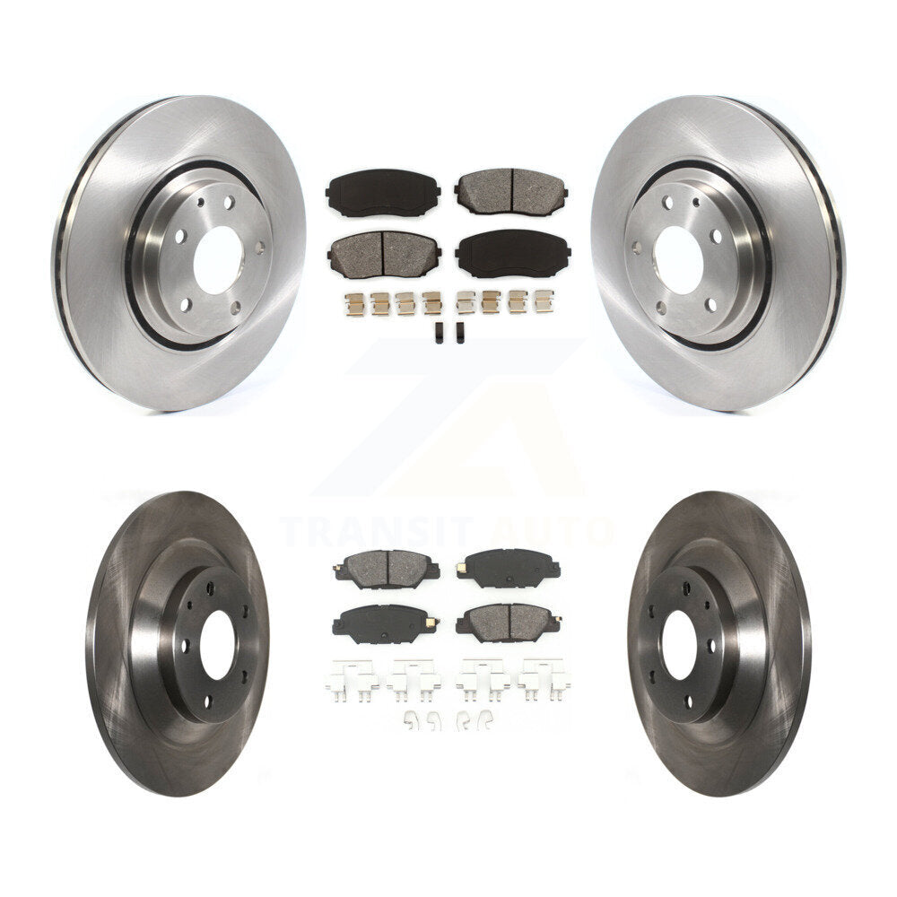 Transit Auto K8S-102815 Disc Brake Kit for 2019-2024 Mazda CX-5 - Front and Rear product image
