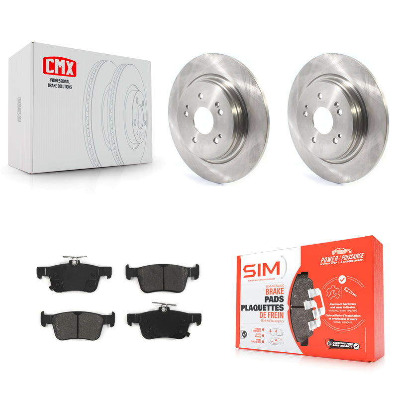 Transit Auto K8S-102828 Disc Brake Kit for 2019-2021 Acura RDX - Rear product image
