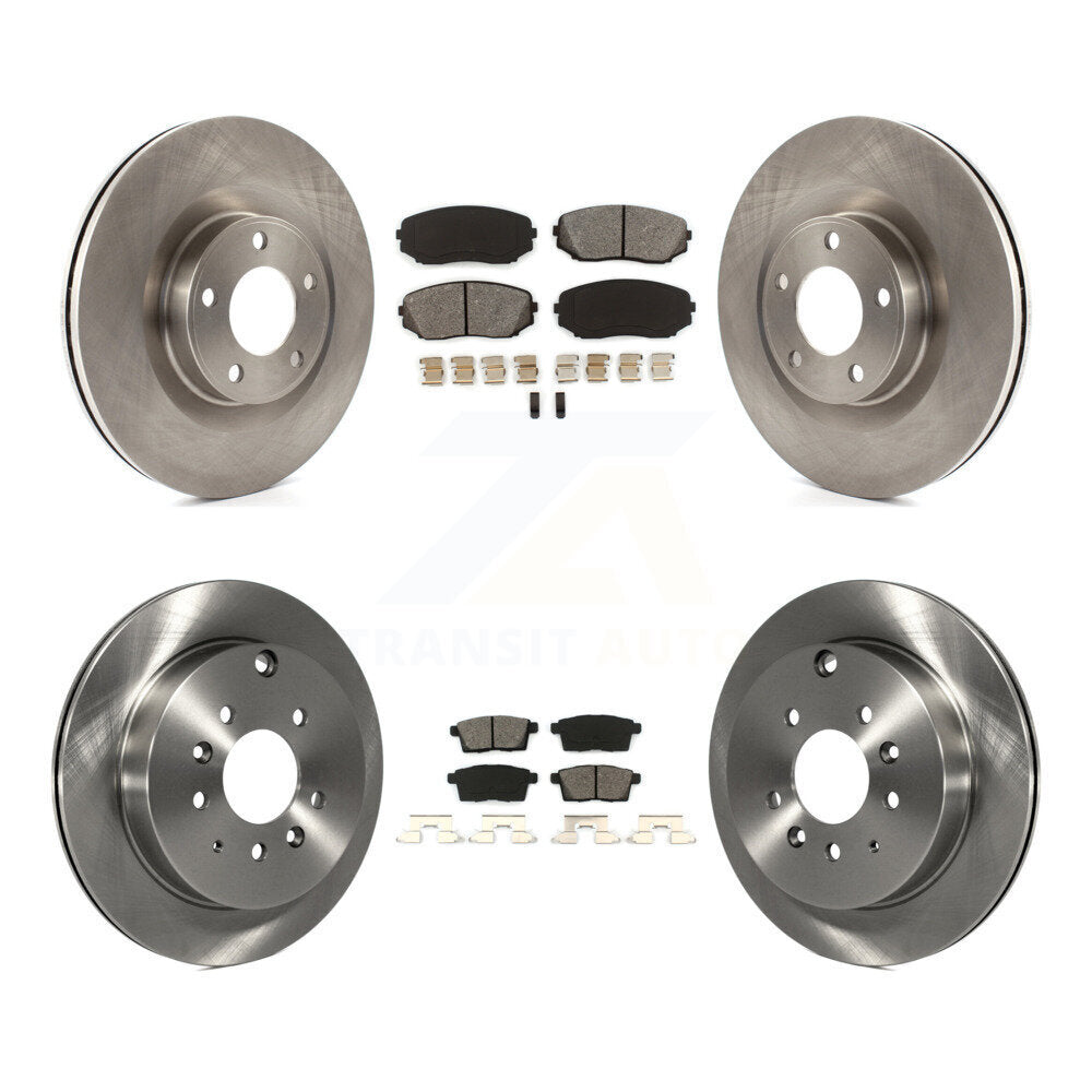 Transit Auto K8S-102843 Disc Brake Kit for 2007-2010 Ford Edge, Lincoln MKX - Front and Rear product image