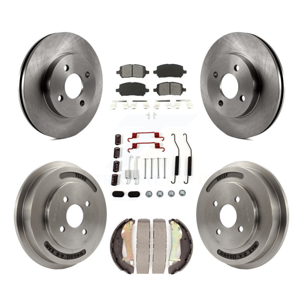 Transit Auto K8S-102848 Disc Brake Kit for 2009-2010 Chevrolet Cobalt, Pontiac G5 - Front and Rear product image