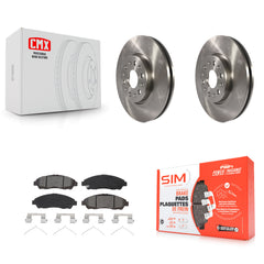 Transit Auto K8S-102856 Disc Brake Kit for 2017-2020 Chevrolet Traverse, Chevrolet Blazer, Buick Enclave & more - Front product image