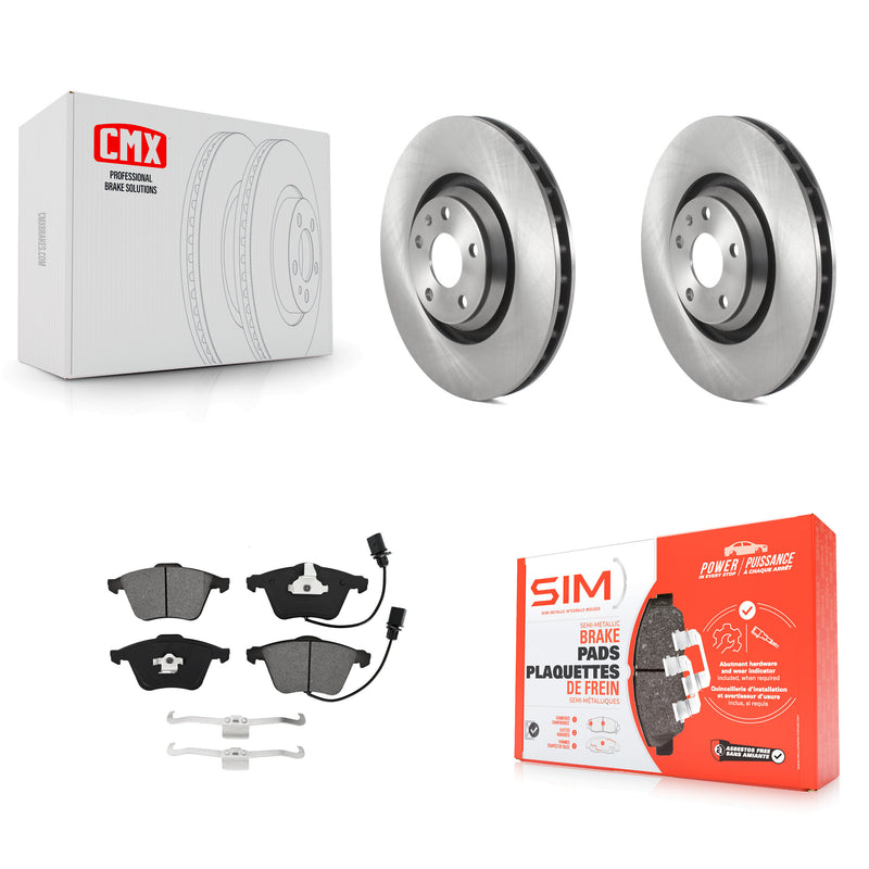 Transit Auto K8S-102874 Disc Brake Kit for 2008-2015 Audi TT Quattro, Audi TTS Quattro - Front product image