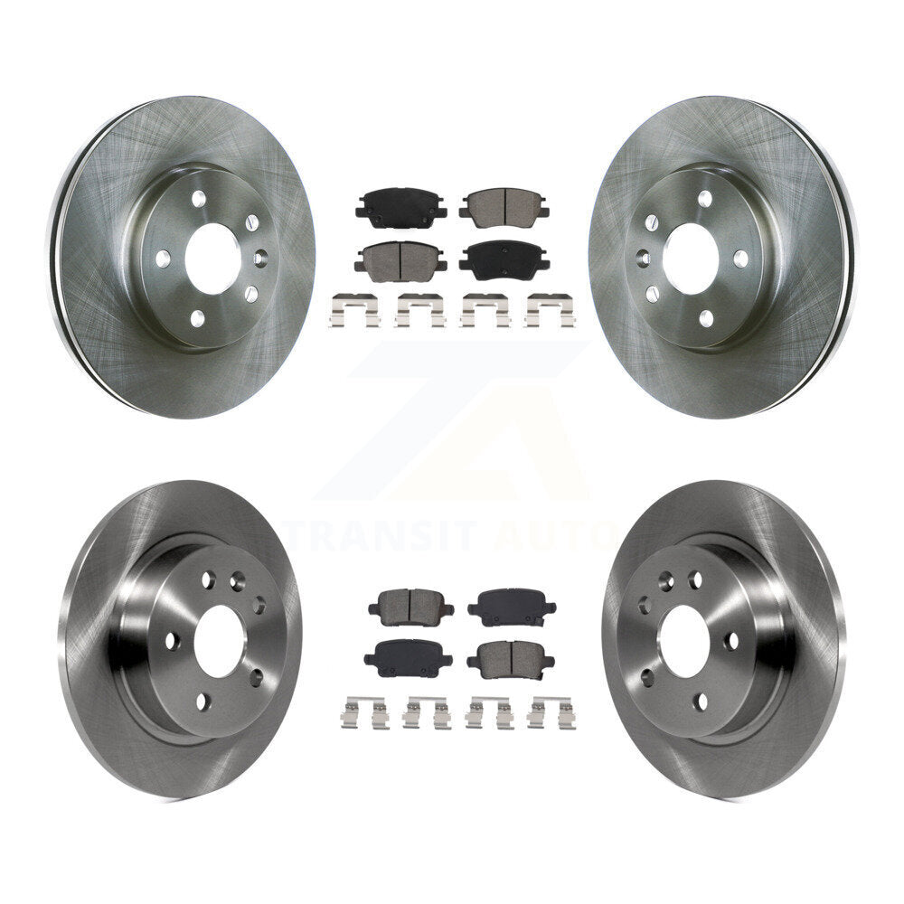 Transit Auto K8S-102890 Disc Brake Kit for 2016 Chevrolet Cruze - Front and Rear product image