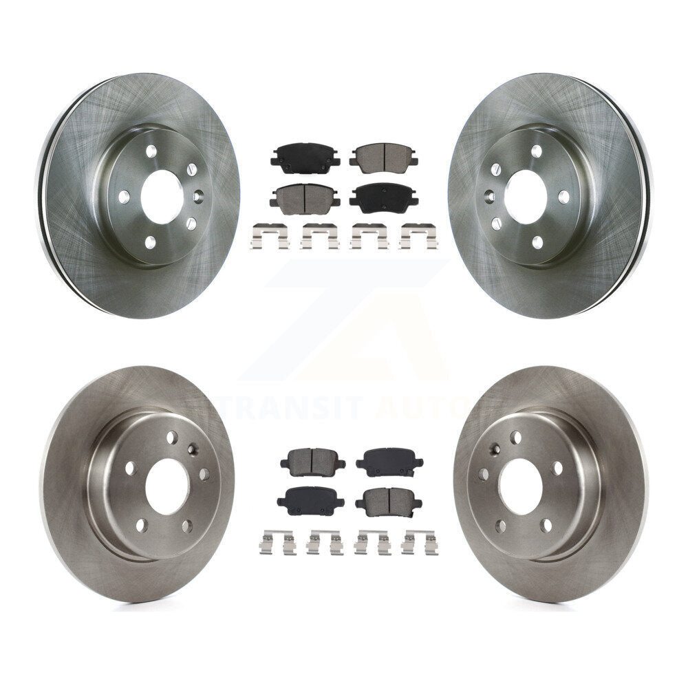 Transit Auto K8S-102891 Disc Brake Kit for 2016-2023 Chevrolet Bolt EUV, Chevrolet Bolt EV, Chevrolet Cruze & more - Front and Rear product image