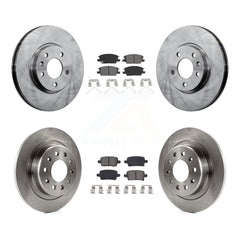Transit Auto K8S-102892 Disc Brake Kit for 2016-2020 Chevrolet Equinox, GMC Terrain, Buick LaCrosse & more - Front and Rear product image