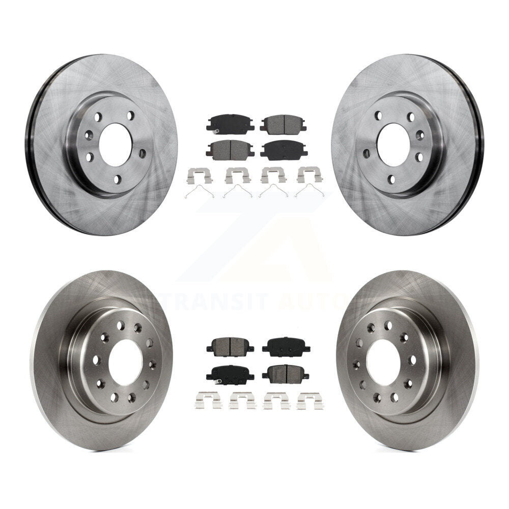 Transit Auto K8S-102893 Disc Brake Kit for 2016-2019 Chevrolet Malibu - Front and Rear product image