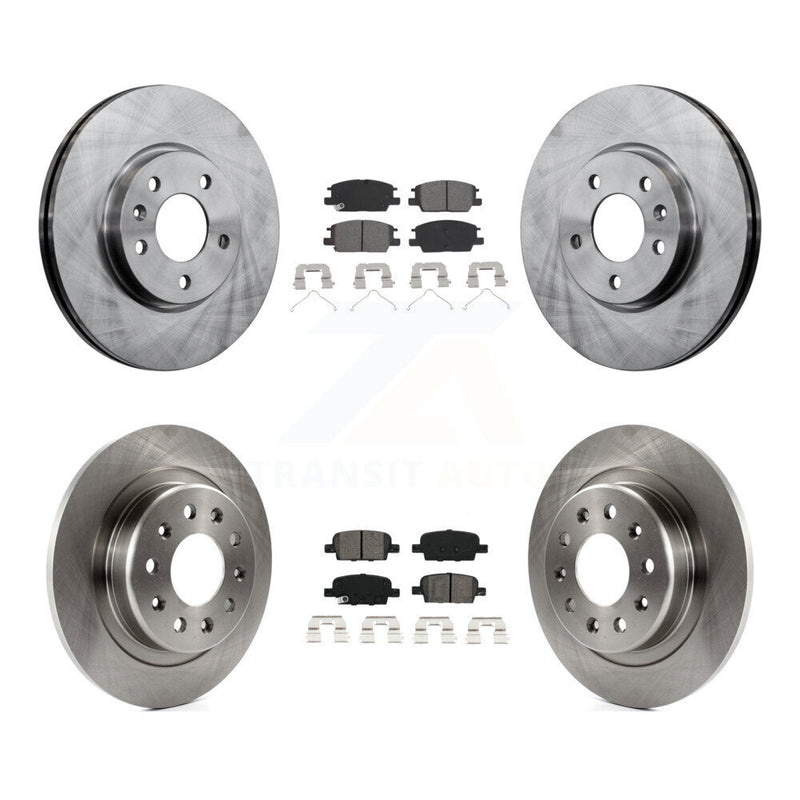 Transit Auto K8S-102893 Disc Brake Kit for 2016-2019 Chevrolet Malibu - Front and Rear product image