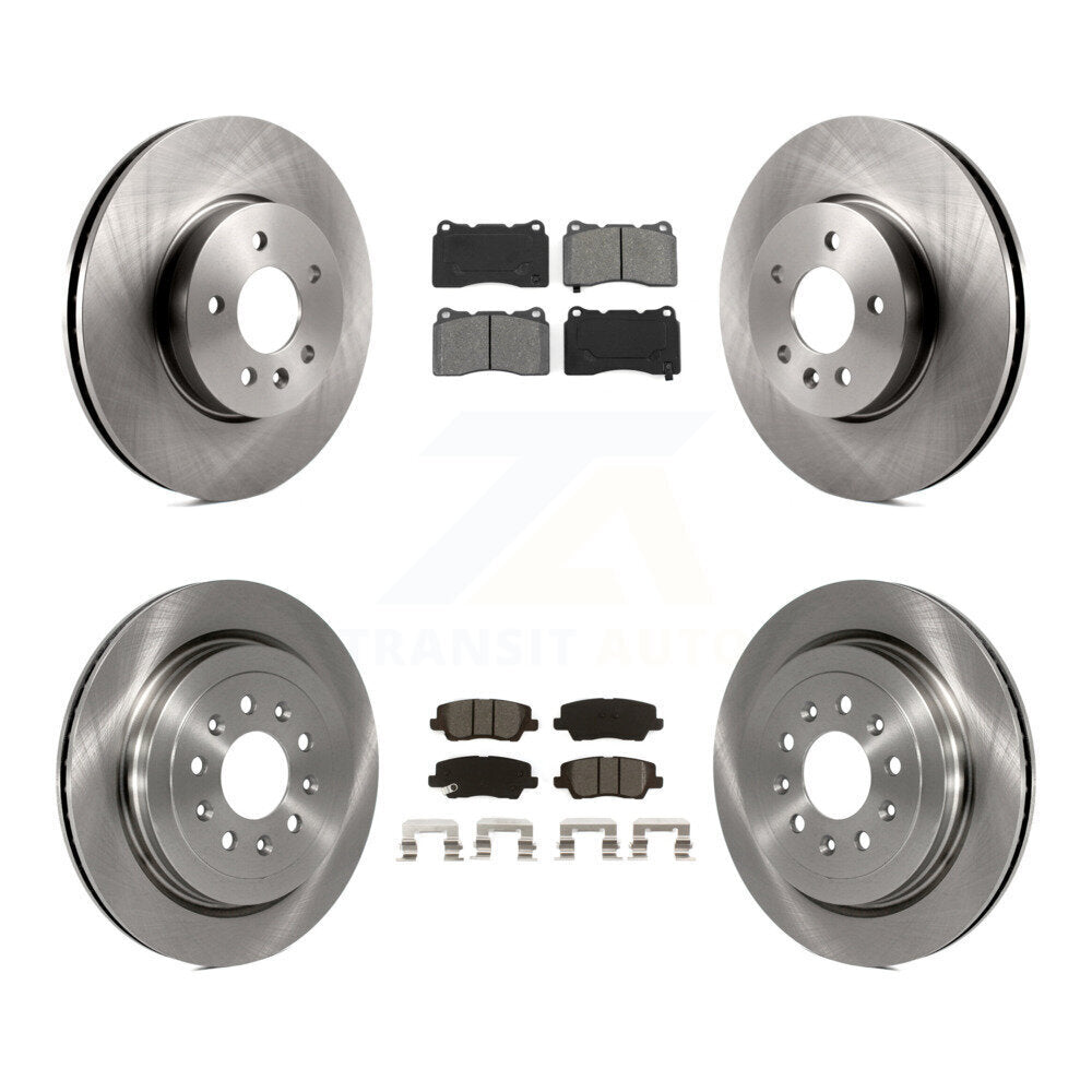 Transit Auto K8S-102895 Disc Brake Kit for 2013-2015 Cadillac ATS - Front and Rear product image